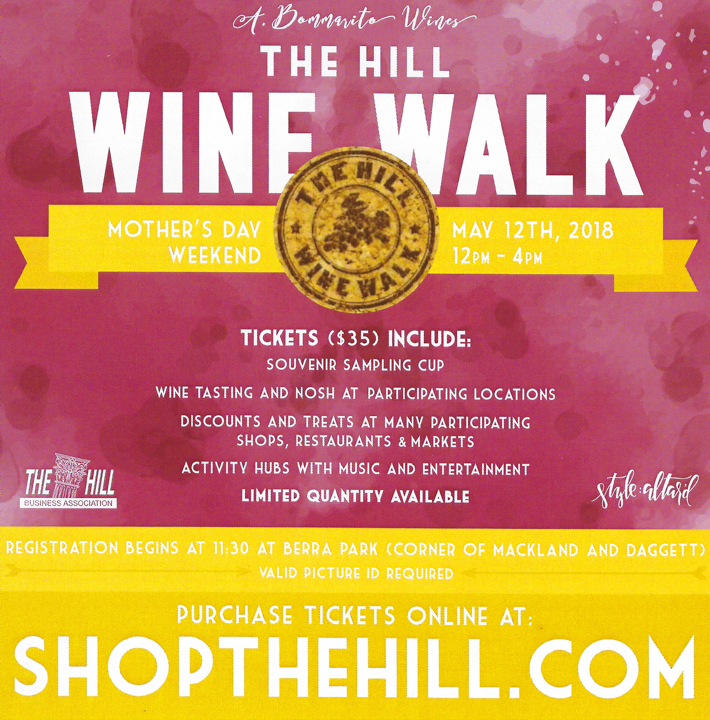 Wine Walk The Hill Saint Louis